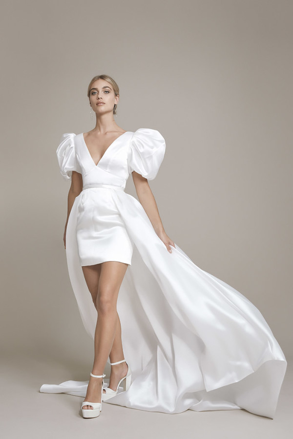 Vagabond Bridal Piera short wedding dress