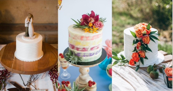 Personalised wedding cakes