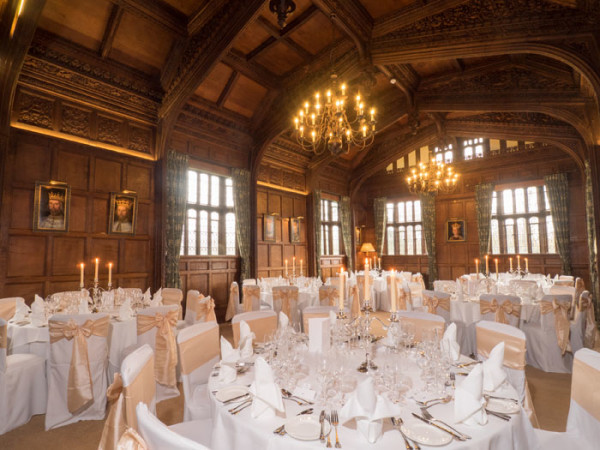 Hever Castle wedding reception